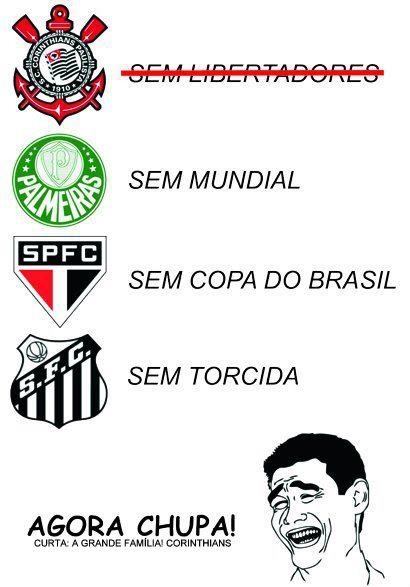 Como o Corinthians é campeão mundial sem ter a Libertadores?